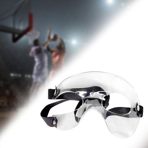 Generic Basketball Adjustable Strap Sports Face Nose Guard For