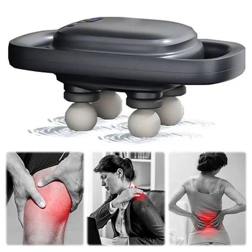 product_image_name-Generic-MULTIFUNCTIONAL STRONG POWER 4-HEAD DEEP TISSUE STRESS RELIEF/MUSCLE MASSAGE GUN-4