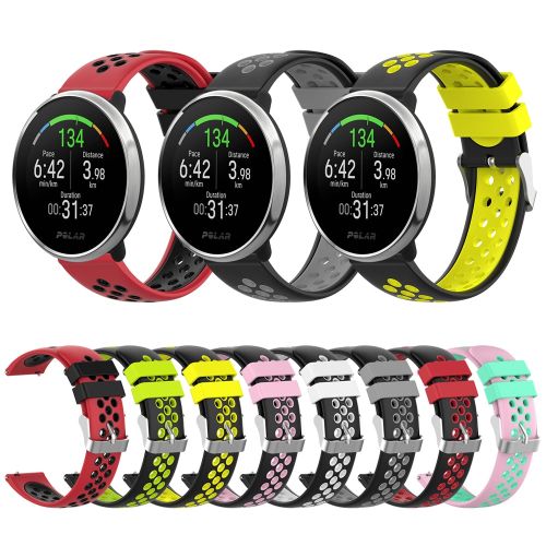 Amazon.com: GANYUU Sport Official Silicone Wristband Straps for Polar  Vantage M Sports Smart Watch Replacement Watchband Bracelet Watch Bands  Correa (Color : White, Size : for Polar Vantage M) : Cell Phones