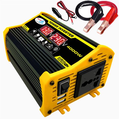 Generic Portable Inverter Car Inverters DC12Volt To AC110/220Volt