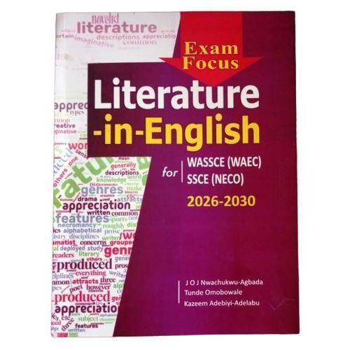 Generic  Exam Focus Literature-in-English Latest Edition