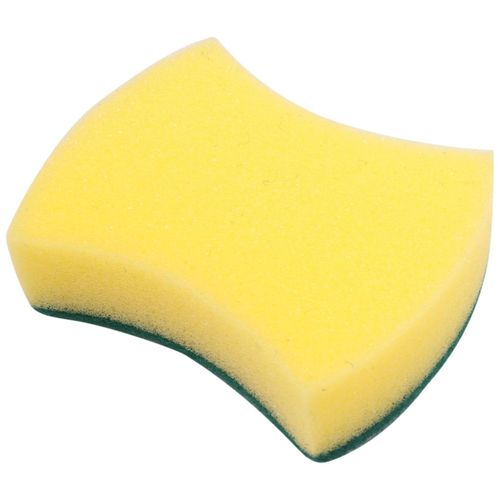 5pcs Multi-Purpose Double-Faced Sponge Scouring Pads Dish Washing Scrub  Sponge Stains Removing Cleaning Scrubber Brush For Kitchen Garage Bathroom