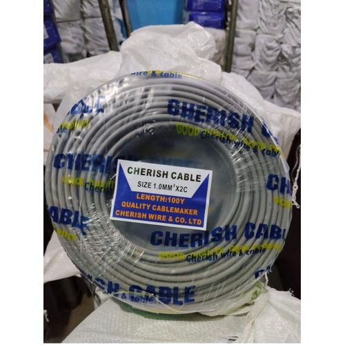 Generic CHERISH CABLE 1.0mm pure copper 100y load cable