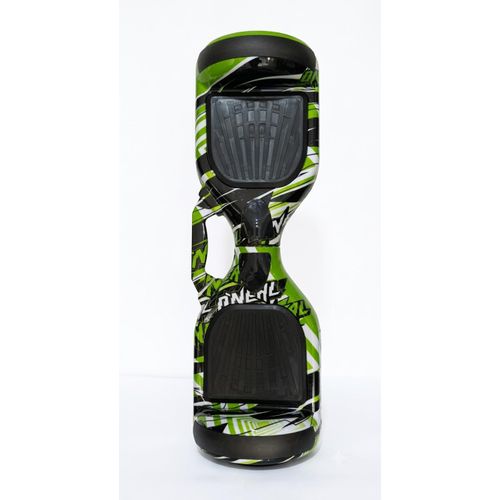 Generic Modern Smart Self-Balancing Electric Hoverboard With Handle & Bluetooth - Green/Black
