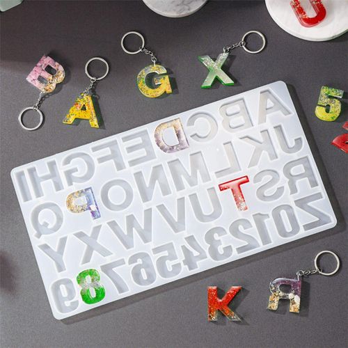 Alphabet Resin Art Mold, Letter Mold, Epoxy Molds, Epoxy Resin Art