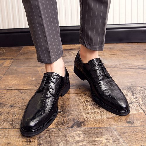 Fashion Mens Formal Shoes Elegant Leather Oxford Shoes Men Italian ...