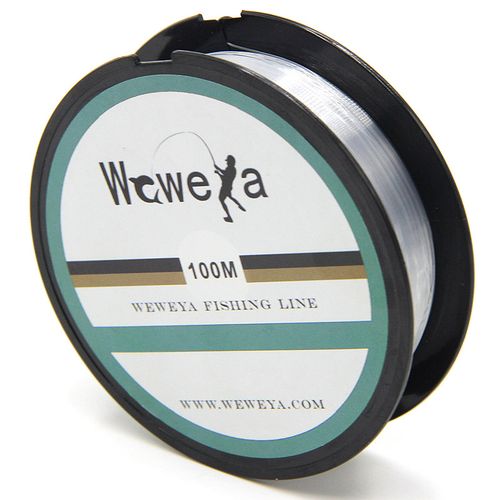 Generic Super Strong 100m Nylon Fishing Line Fluorocarbon Fishing Lines  Fishing Tackle Transp