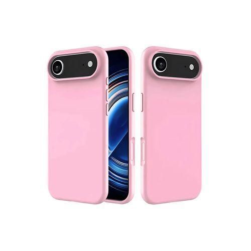 product_image_name-Generic-iPhone 17 Air Silicone Phone Case & Pouch With Camera Protection - Scratch Resistance, Shockproof Protective Case - ( Black )-1