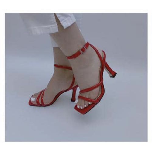 Closed toe sandals on low heels - Women footwear HOP HOP SHOP: Women's  shoes, leather shoes, sneakers, sandals