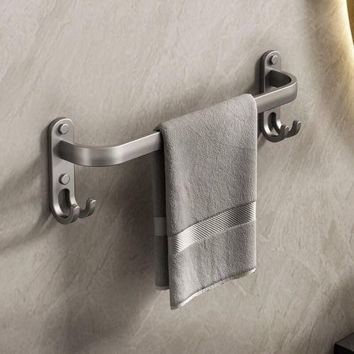 Space saving towel rail outlet