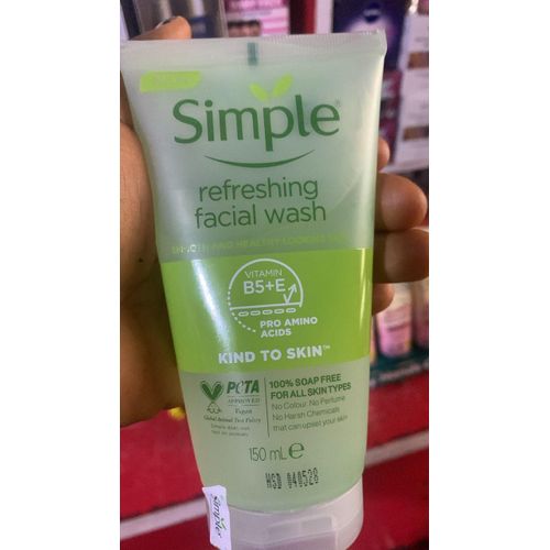 product_image_name-Simple-Refreshing Facial Wash, 150ml-1