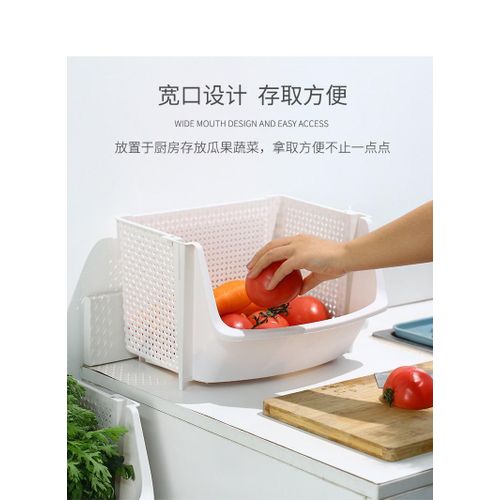 product_image_name-Generic-4-Tier Stackable Plastic Storage Basket-4