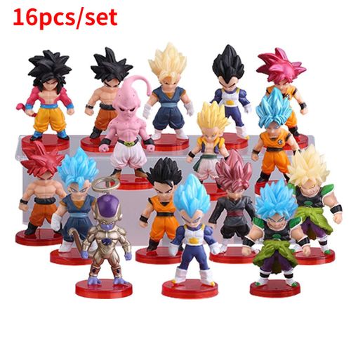 Anime Dragon Ball Z Action Figure Poupée Jouet Goku, Freezer, Gita, Super  Saiyan, Broly, Figurine Dragon Ball Poupées, jouets pour enfants Sb-8pcs  M15-25cm