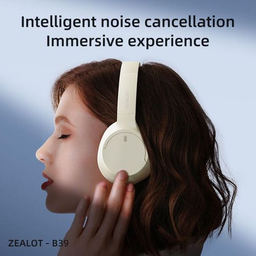 product_image_name-Zealot-B39 Wireless Bluetooth Headphones with Built-in Mic, Light Weight Headset -Black-5