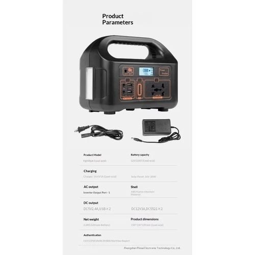 Duravolt Mini Solar Generator with AC and USB Outputs - image 4