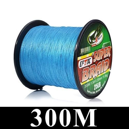 Generic Ftk 300m 500m Pe Fishing Line 4 Strands Braided Fishing Line  0.10mm-0.40mm 0.4-6.0 Code 8-60lb Pe Multifilament Fishing Line