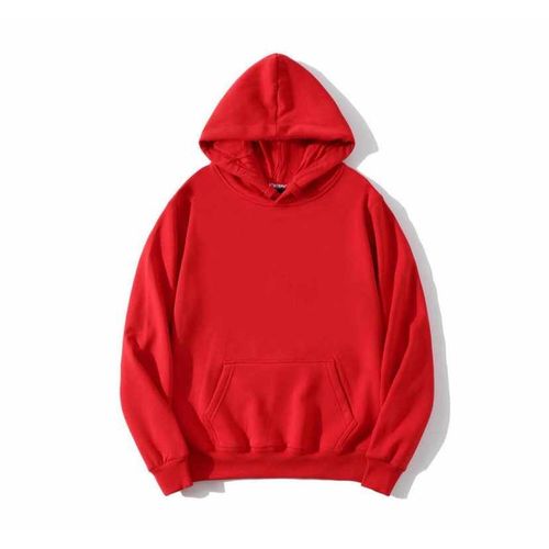 Fashion Plain RED Hoodie FOR MEN AND WOMEN Jumia Nigeria