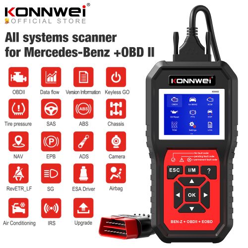 All System OBD2 Scanner Car Diagnostic Tool ABS,DPF,EPB,SAS,SRS,TPMS,Engine  Scan