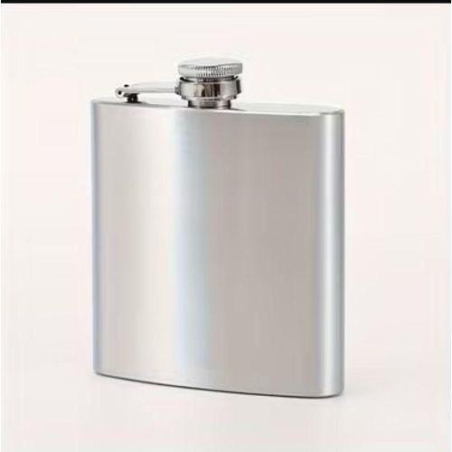 Generic Portable Stainless Steel Flask, Suitable For Whiskey, Alcohol. - image 2