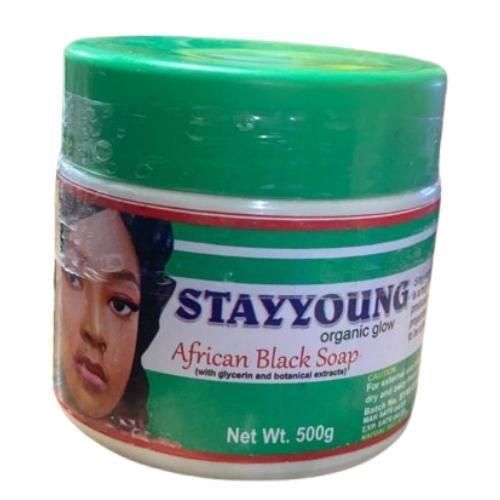 product_image_name-Stay Young-StayYoung Organic Glow African Natural Black Soap-1