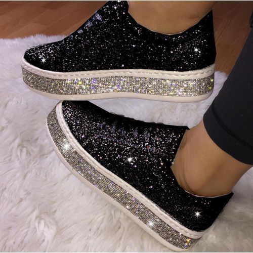Womens glitter athletic shoes online