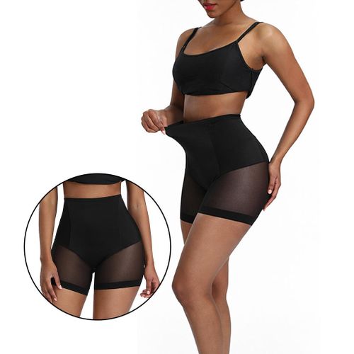 Generic Shapewear Panties Trimmer Butt Lifter Boyshorts Panty Black 2XL