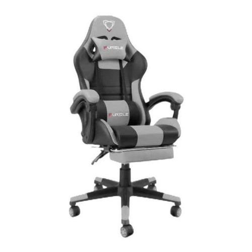 Generic Executive Pro Furgle Gaming Chair With Footrest_GRAY/BLACK