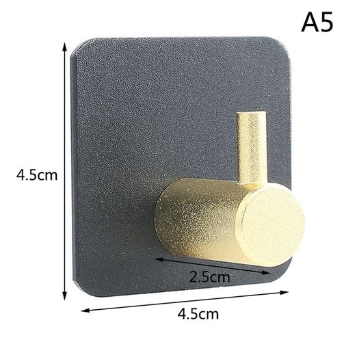 Multi-purpose Wall Hook Door Keys Cloth Coat Hook Bathroom Towel