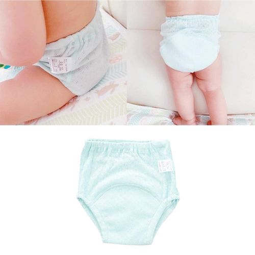 Baby Infant Waterproof Reusable Cotton Kids Potty Training Pants Nappy Boy  Girls