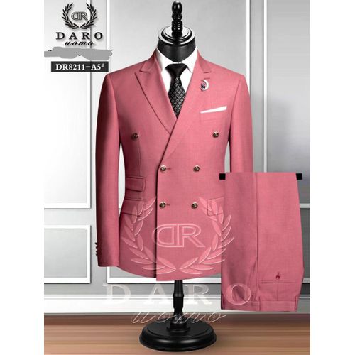 Fashion Men Business Slim Suits Sets Wedding