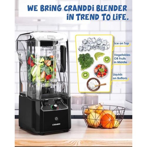 Commercial blenders with sound proofing