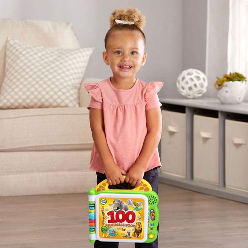 LeapFrog Learning Friends 100 Animals Book - Green - image 6
