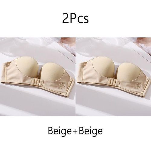 Women's Underwire Front Closure Strapless Bra