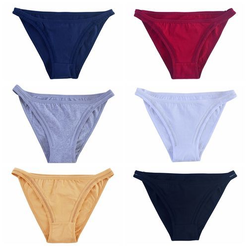 Fashion 6PCS/Set Cotton Women Sexy Panties Thongs Ladies Underwear