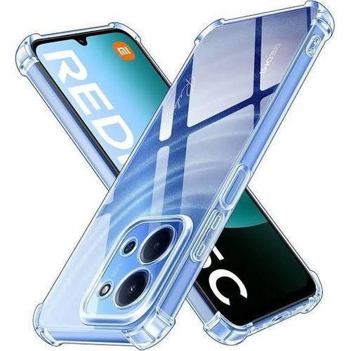 product_image_name-XIAOMI-Redmi 15C Case Transparent Back Shockproof Protective Case Cover-1