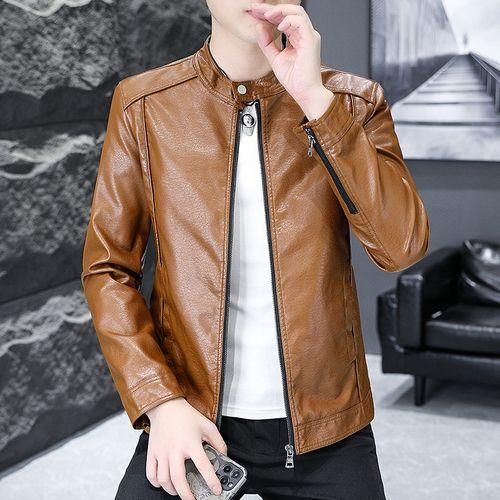 Leather jacket jumia on sale