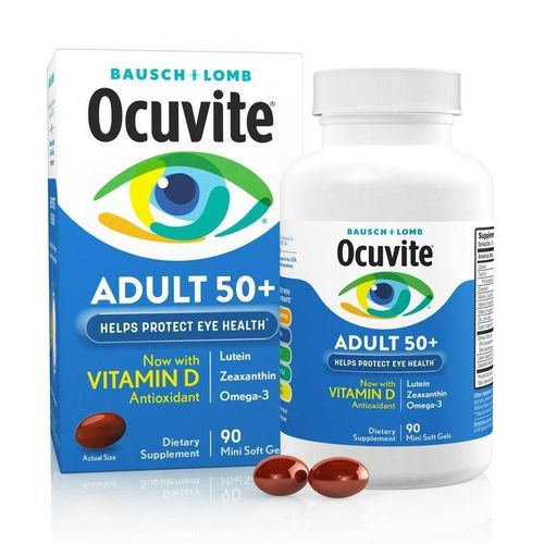 product_image_name-Ocuvite-Adult 50 Plus Eye Vitamins and Minerals with Lutein and Zeaxanthin and Omega 3 Softgels, 90 Count-1