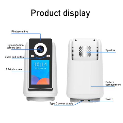 product_image_name-Generic-ICSee Smart Indoor WiFi CCTV Camera With Video Intercom-4