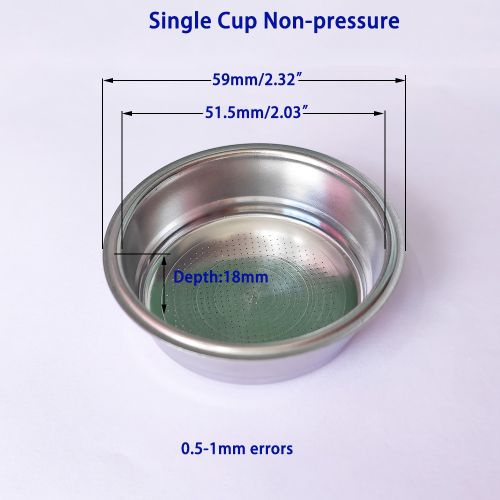 Difference Between Pressurised and Non-Pressurised Filter Baskets