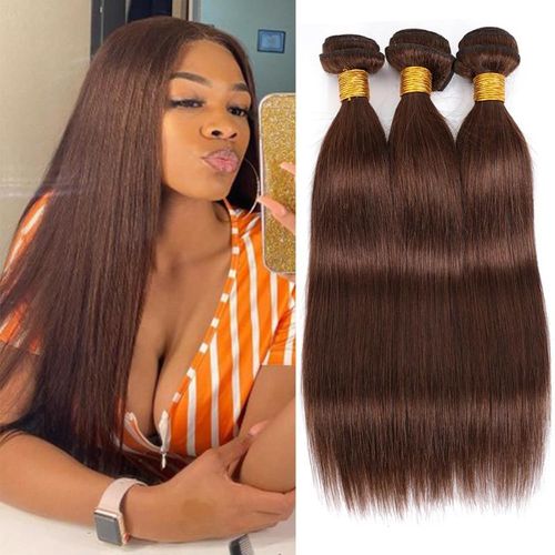 Generic Chocolate Dark Brown Bundles 10A Straight Hair Bundles 18 18 18 Jumia Nigeria