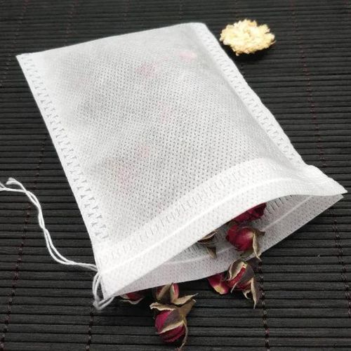 Generic Empty Tea Bags – Disposable Drawstring Filter Bags for Tea, Herbs & Spices - 5cm by 7cm