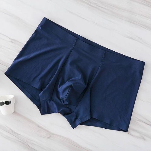 Fashion Men Seamless Silk Antibacterial Underwear Spandex Plus size y Male  Men's s Cueca Homme