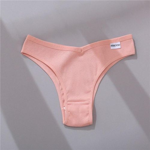 Finetoo Women Cotton Underwear Cotton Ladies Panties Low Waist