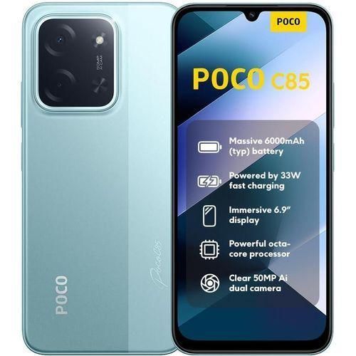 Poco C85 - 6.9" (256GB/8GB) 4G Dual SIM, 6000mAh - Green