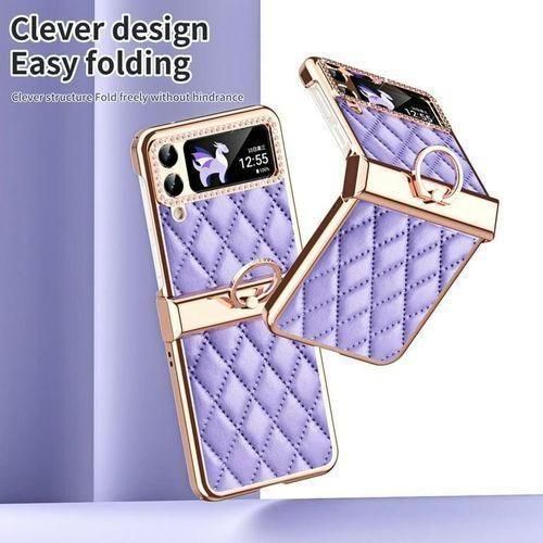 Samsung Galaxy z flip 4 case gold - image 2