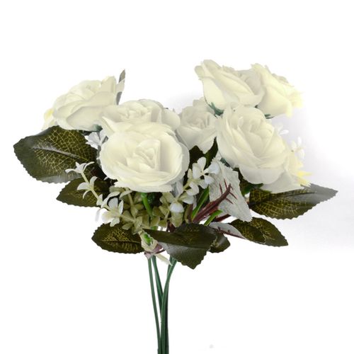 product_image_name-Generic-6Pcs Artificial Silk Fake Flowers Floral Wedding Bouquet--1