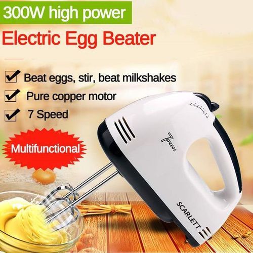 Electric Hand Mixer Egg Beater Whip 7 Speed Multifunctional