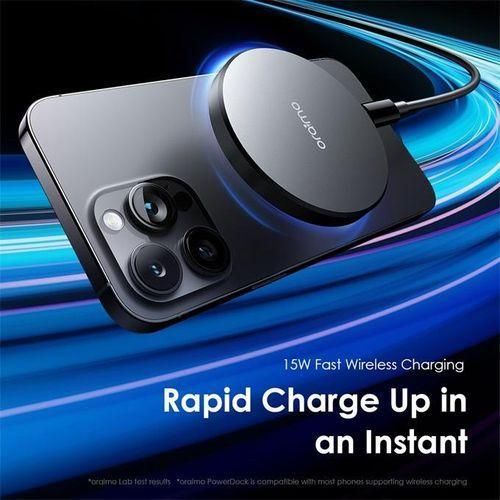 Oraimo PowerDock 15W Magnetic Wireless Charging Pad Easy Wireless Charging - image 4