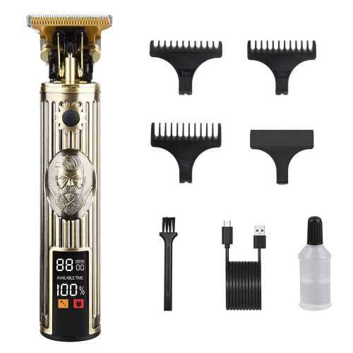 product_image_name-Generic-LED Hair Clippers for Men, Professional Hair Trimmer T-Blade Trimmer-1