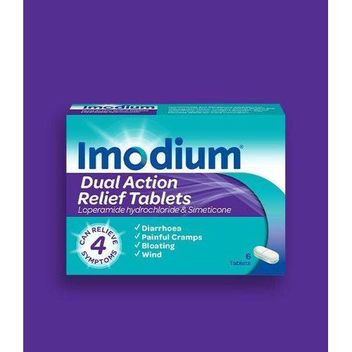 product_image_name-Generic-Imodium Dual Action Relief Tablets – Diarrhoea, Cramps & Bloating Relief (6 Tablets)-1